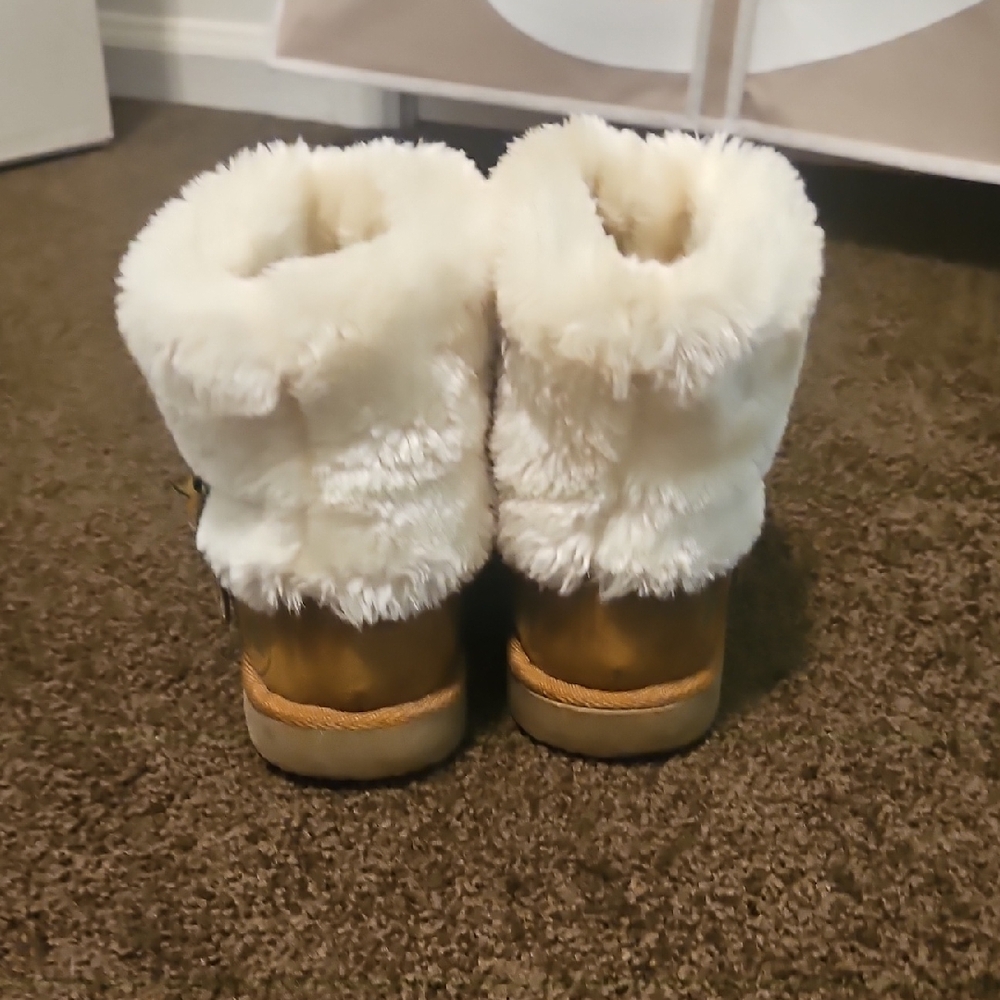Airwalk Tan Fur-Lined Boots - Picture 6 of 7